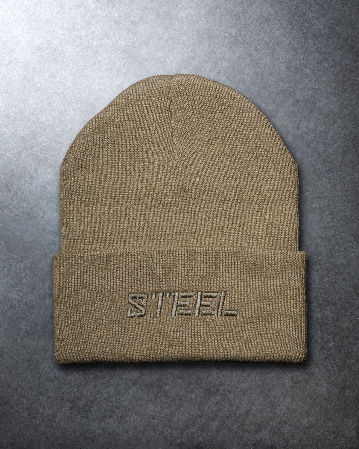 The Steel Supplements Hat Desert STEEL Beanie