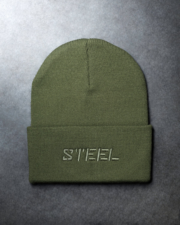 The Steel Supplements Hat Forest STEEL Beanie