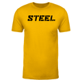 STEEL Black on GOLD Performance T-Shirt