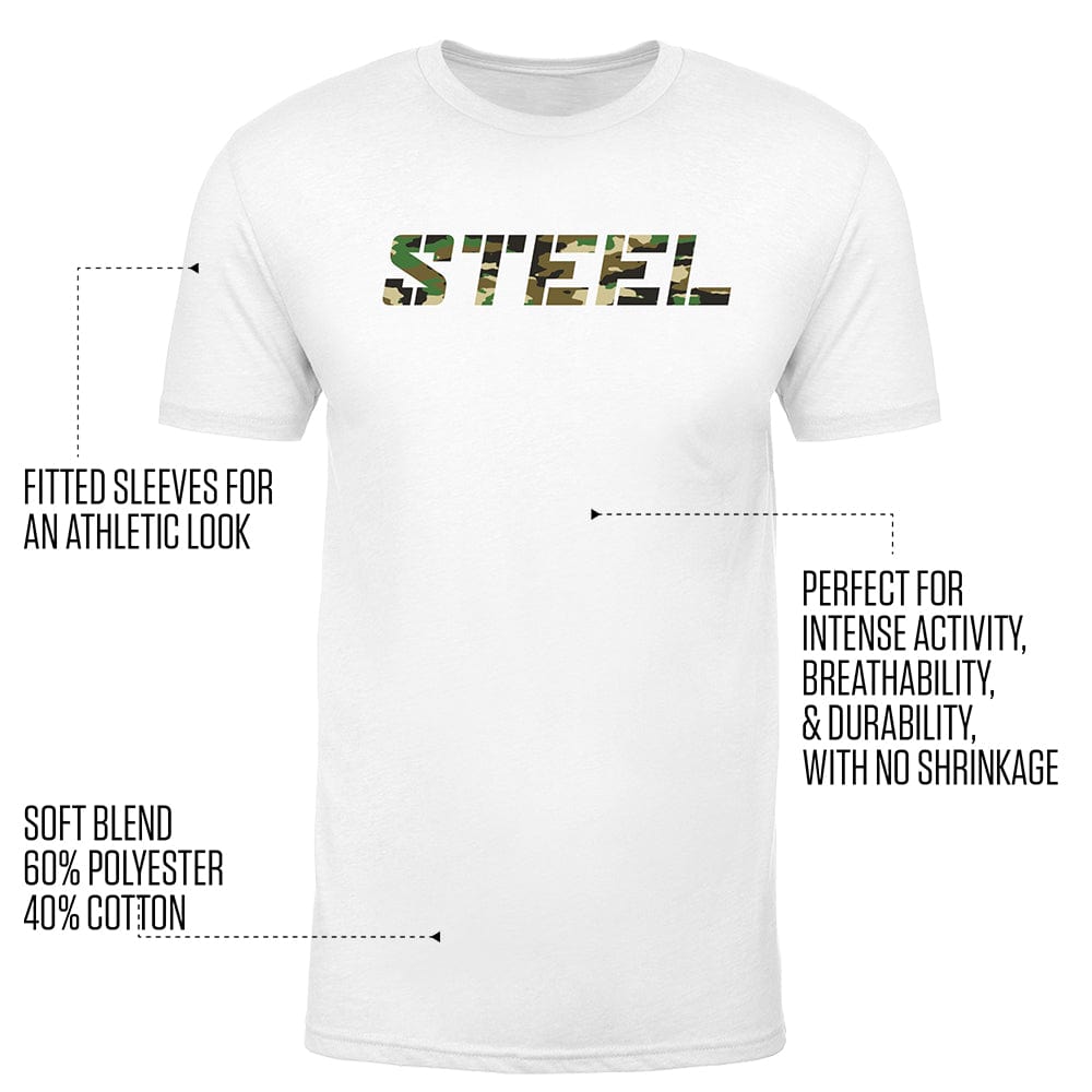 Steel Supplements Apparel STEEL CAMO PERFORMANCE T-SHIRT