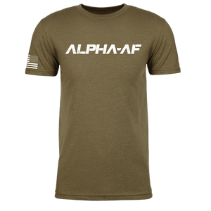 The Steel Supplements Apparel Steel Green Alpha-AF Performance T-Shirt