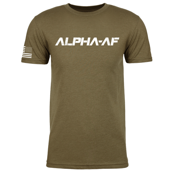 The Steel Supplements Apparel Steel Green Alpha-AF Performance T-Shirt