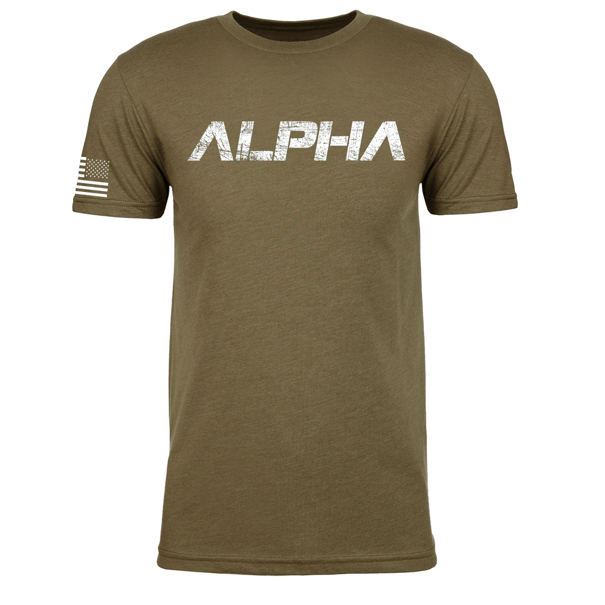 The Steel Supplements Apparel Steel Green Alpha Performance T-Shirt