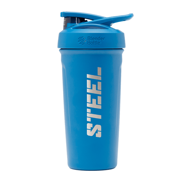 Steel Supplements Accessories Blue Steel Insulated Shaker Bottle