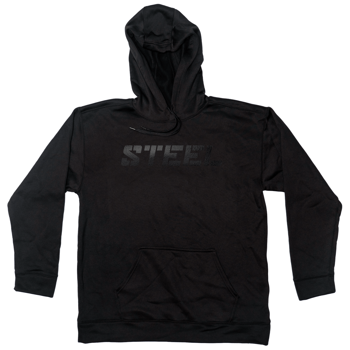 Steel Supplements Apparel STEEL Performance Hoodie Black