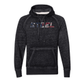 Steel Vintage Black Fleece Hoodie