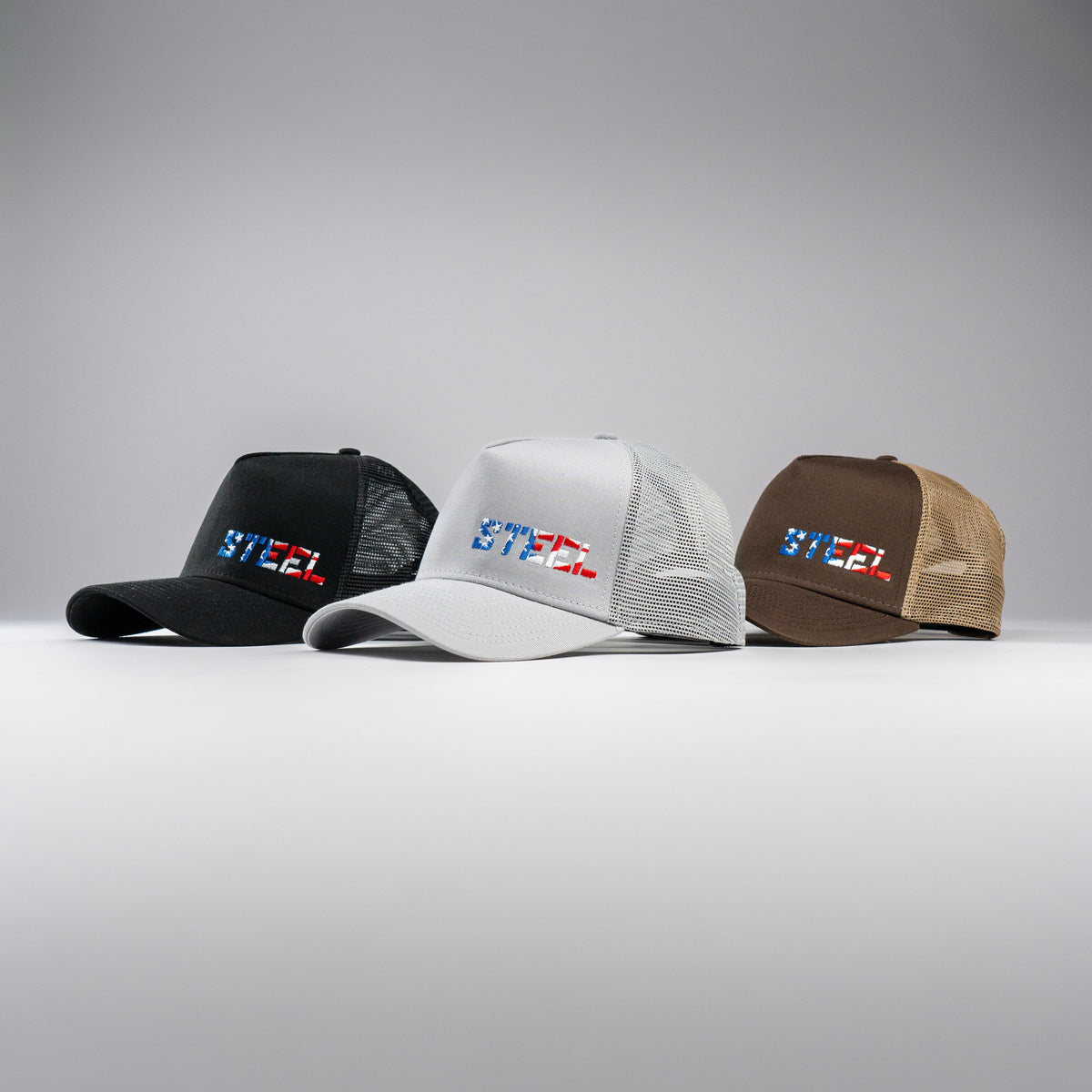 The Steel Supplements Hat Trucker (American Flag Edition)