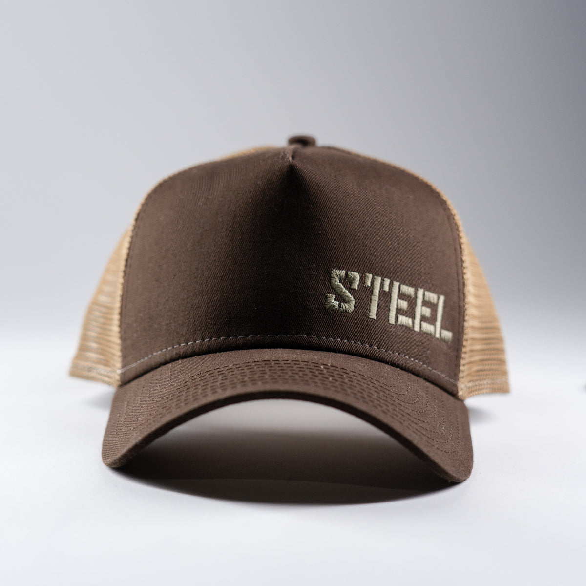 The Steel Supplements Hat Brown Trucker (Limited Edition)