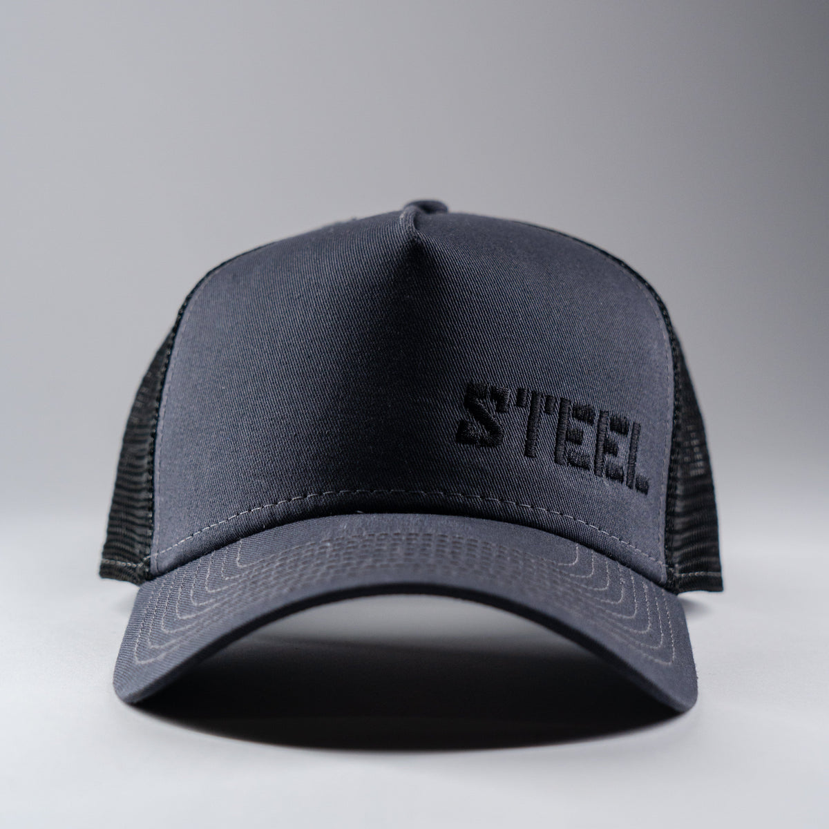 The Steel Supplements Hat Graphite Trucker (Limited Edition)