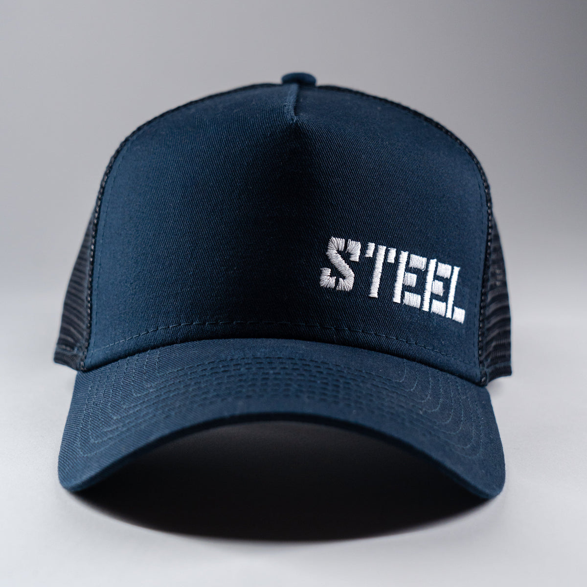 The Steel Supplements Hat Navy Trucker (Limited Edition)