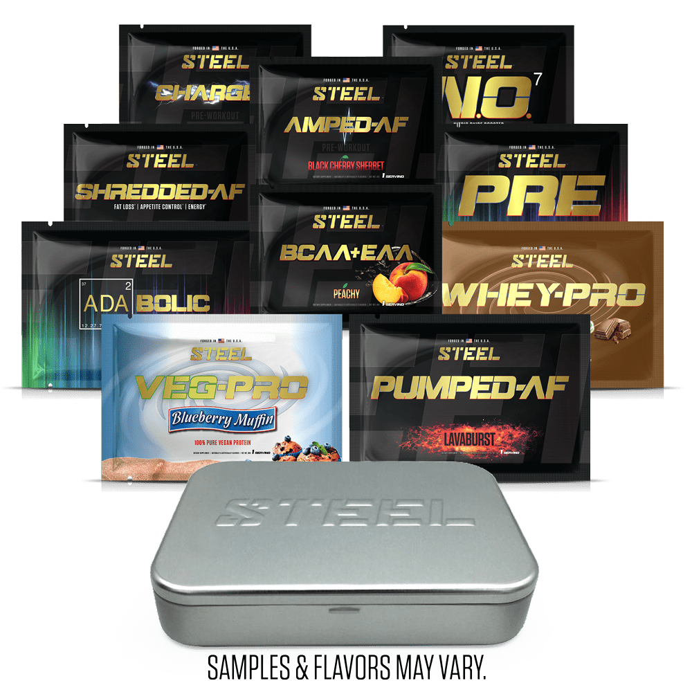 Steel Supplements Sample TRY THE LINE