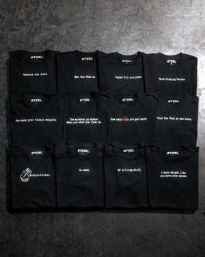 Steel Supplements Bundle Typewriter Tees