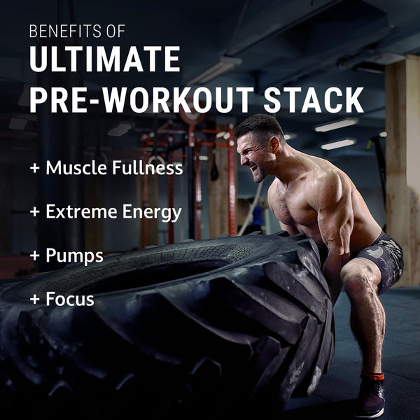 The Ultimate Pre-Workout Stack with Free PhysiVāntage Logo Bottle