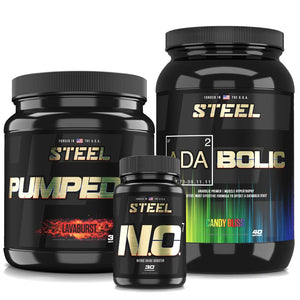 Steel Supplements Stack Candy Bliss / Lavaburst Ultimate Pump Stack