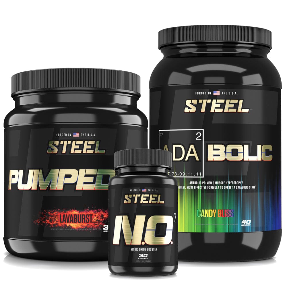 Steel Supplements Stack Candy Bliss / Lavaburst Ultimate Pump Stack