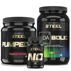 Steel Supplements Stack Candy Bliss / Strawberry Watermelon Ultimate Pump Stack