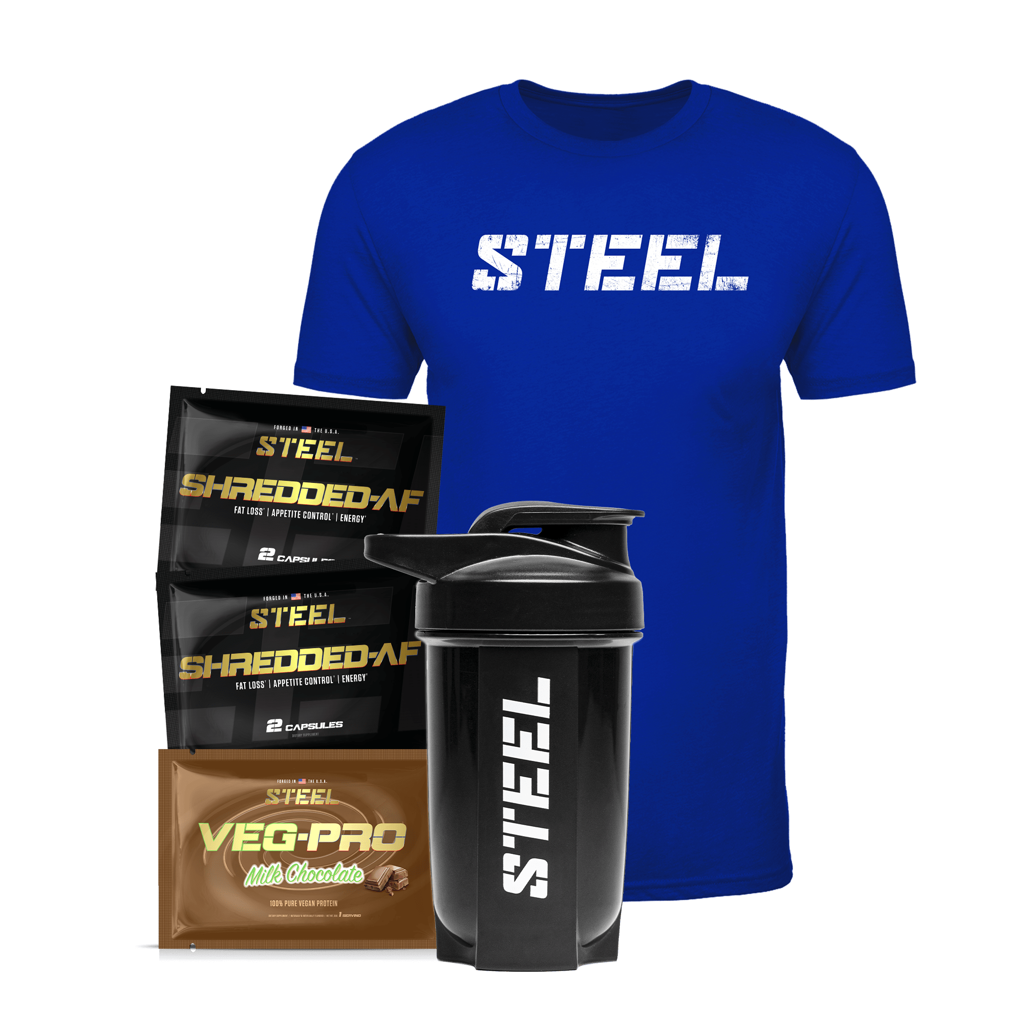 Steel Supplements Bundle XS Veg Pro Bundle