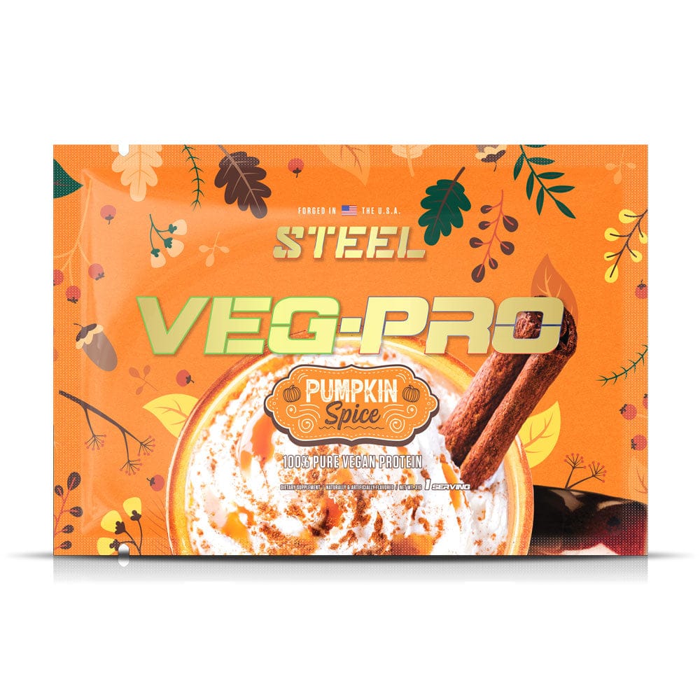 The Steel Supplements Sample Pumpkin Spice / 1 Serving Veg-Pro Sample Packets