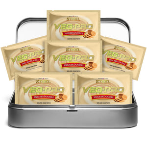 The Steel Supplements Sample Snickerdoodle / Travel Kit (6 Samples) Veg-Pro Sample Packets
