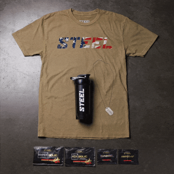 Steel Supplements Promo Veterans Day Gift