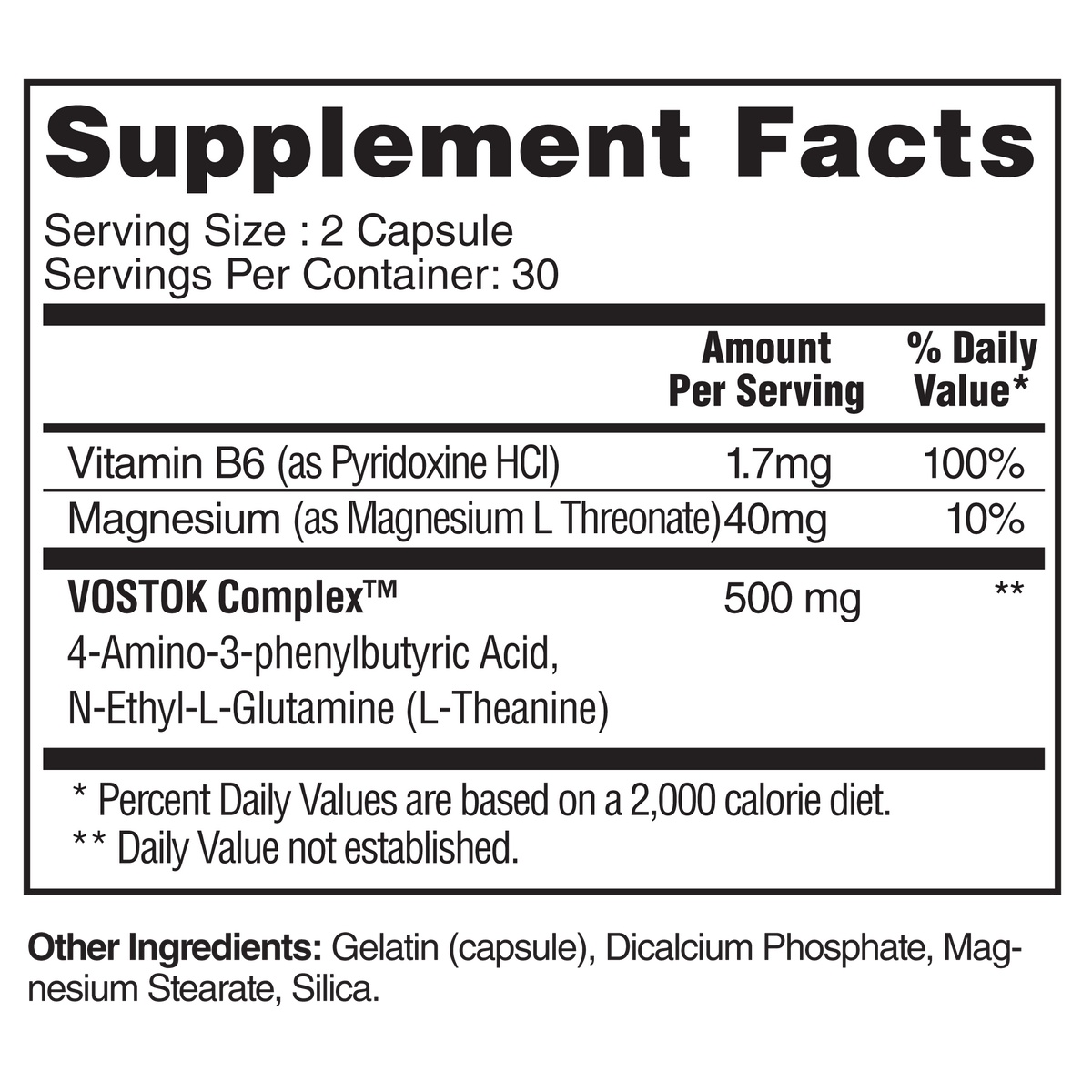 Steel Supplements Vostokˣ