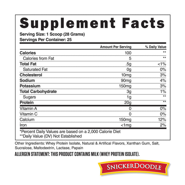 The Steel Supplements Supplement WHEY-ISO