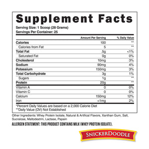 The Steel Supplements Supplement WHEY-ISO