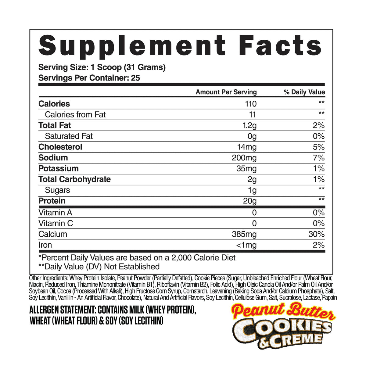 The Steel Supplements Supplement WHEY-ISO