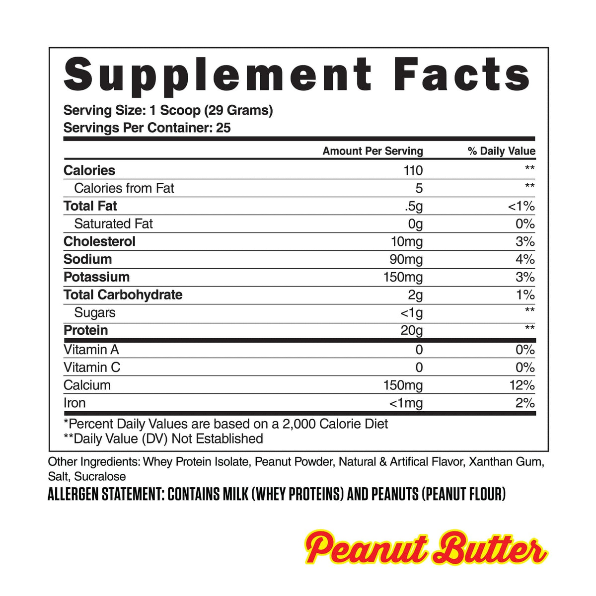 The Steel Supplements Supplement WHEY-ISO