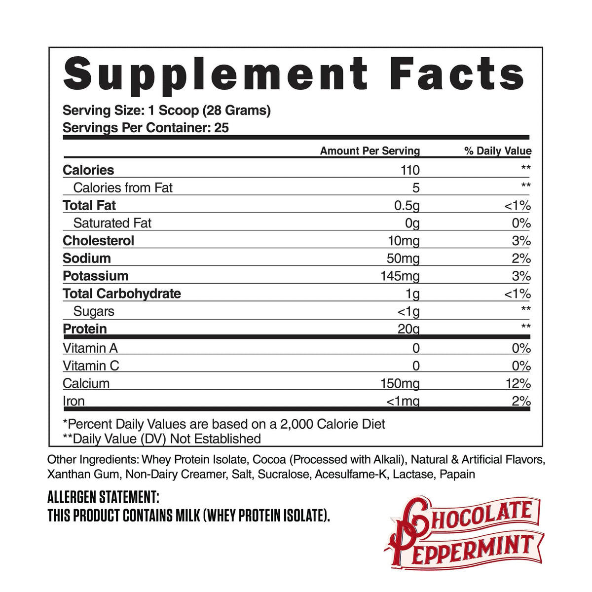The Steel Supplements Supplement WHEY-ISO
