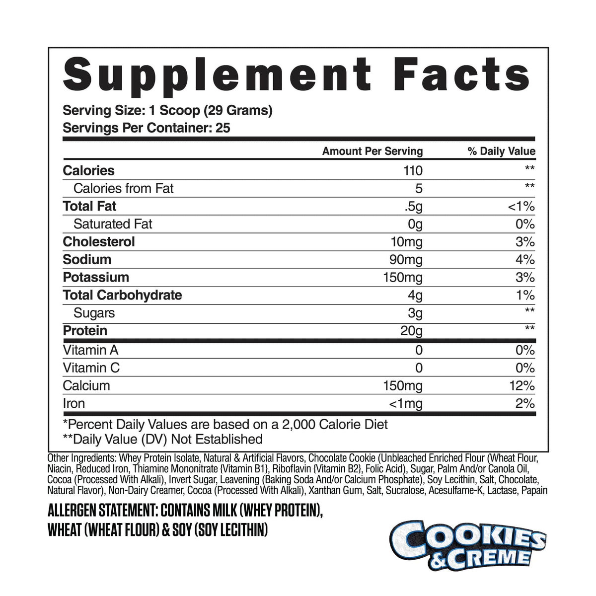 The Steel Supplements Supplement WHEY-ISO