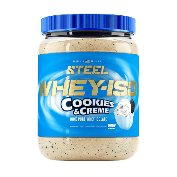 The Steel Supplements Supplement Cookies & Creme WHEY-ISO