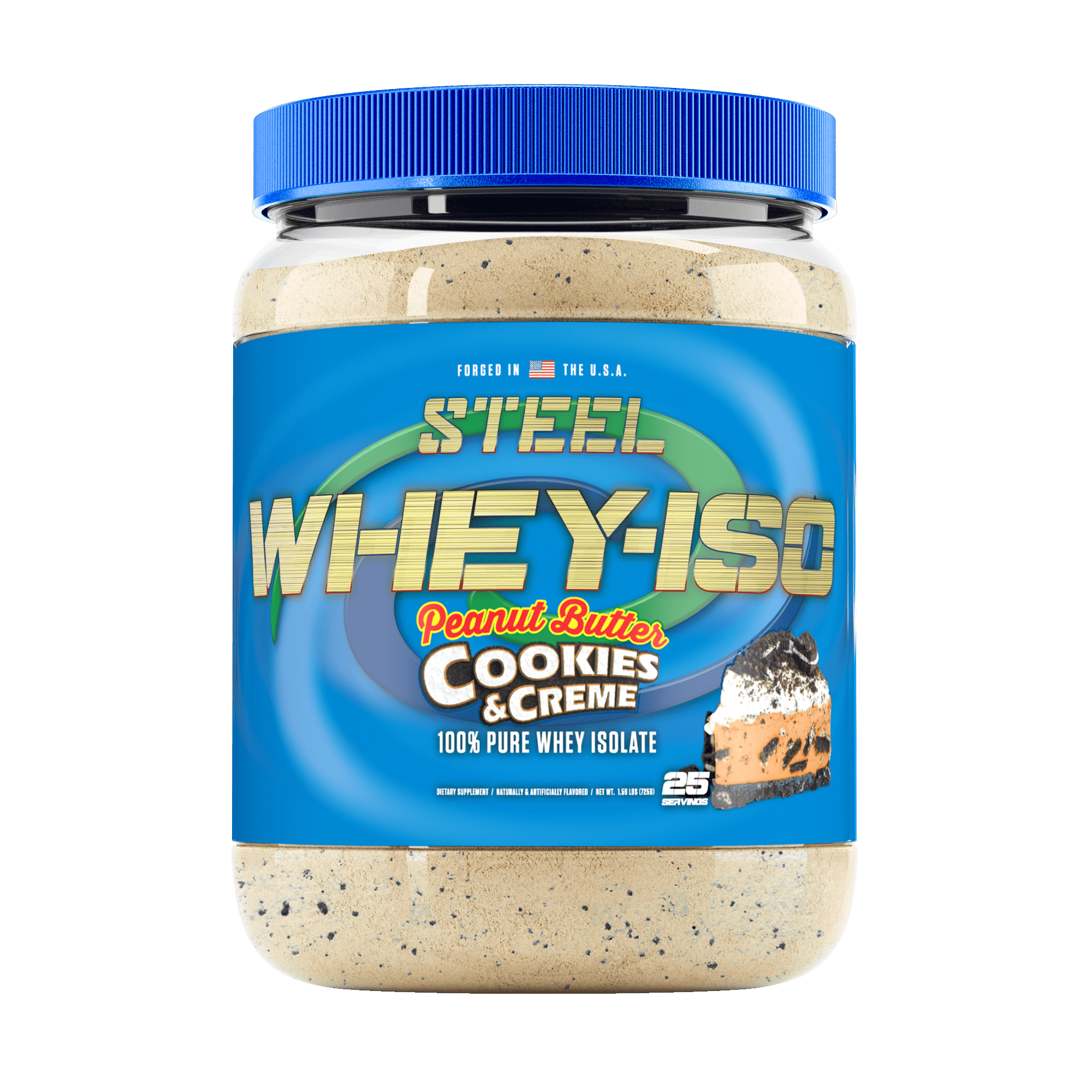 The Steel Supplements Supplement Peanut Butter Cookies & Creme WHEY-ISO