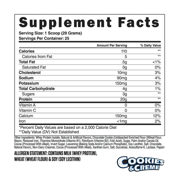 Steel Supplements Stack Whey ISO Shredded Stack