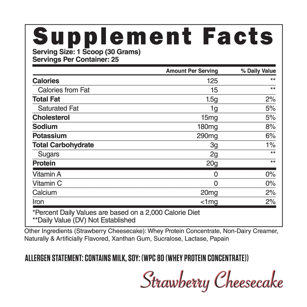 The Steel Supplements Supplement WHEY-PRO