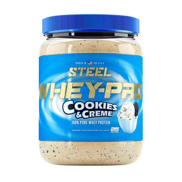 The Steel Supplements Supplement Cookies & Creme WHEY-PRO