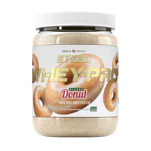 The Steel Supplements Supplement Glazed Donut WHEY-PRO