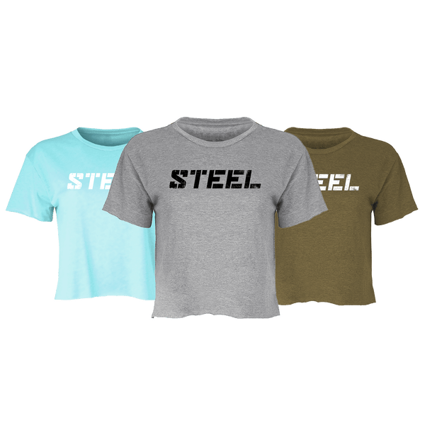 Steel Supplements Apparel S Women's Crop Bundle