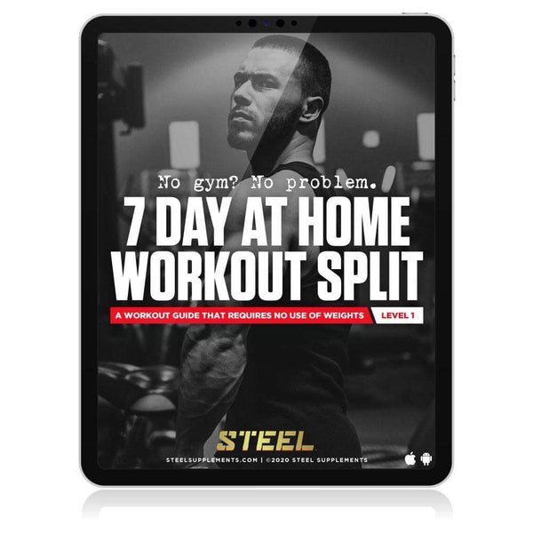 Steel Supplements Ebook 7 Day Body Weight Home Workout