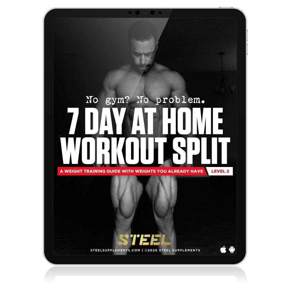 Steel Supplements Ebook 7 Day Weighted Home Workout