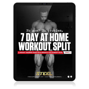 Steel Supplements Ebook 7 Day Weighted Home Workout