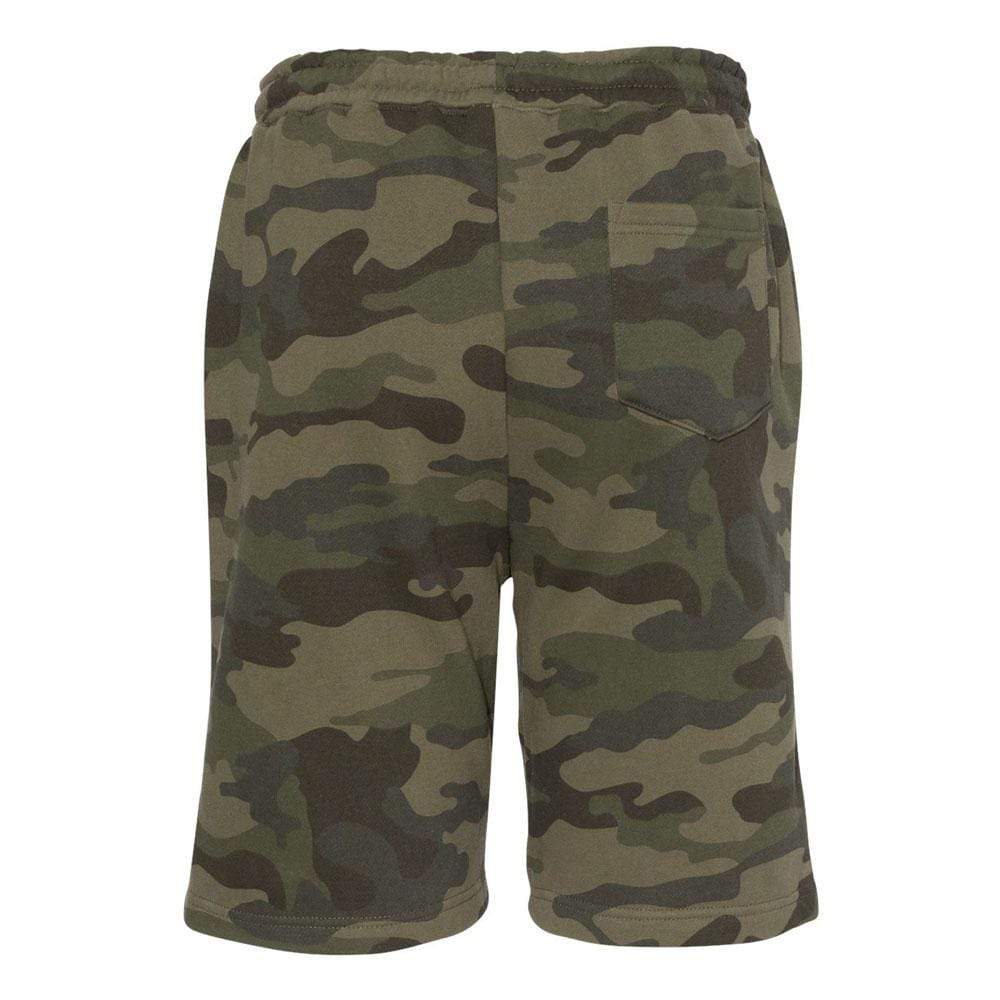 Steel Supplements Apparel Athletic Camo Shorts (Forest Camo)