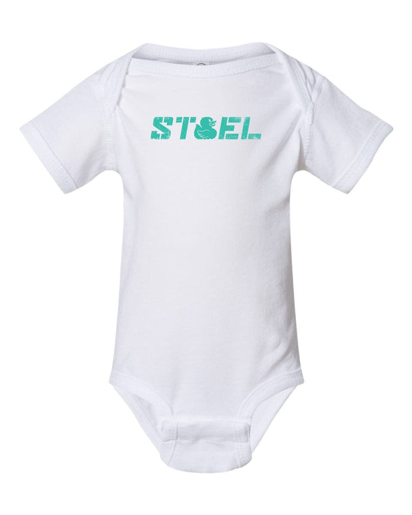 Steel Supplements Baby Onesies