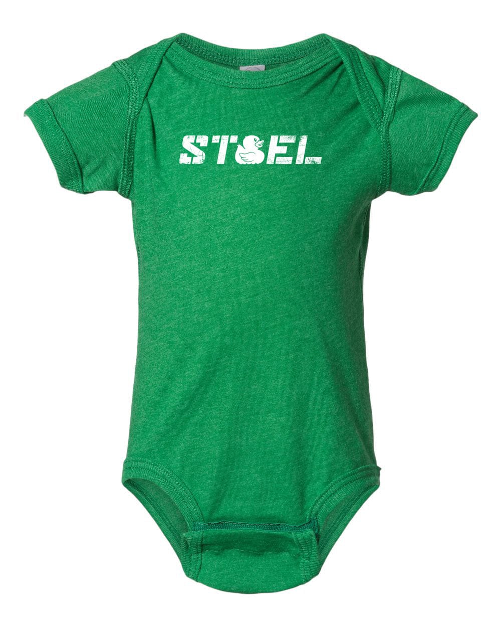 Steel Supplements Vintage Green / NB Baby Onesies