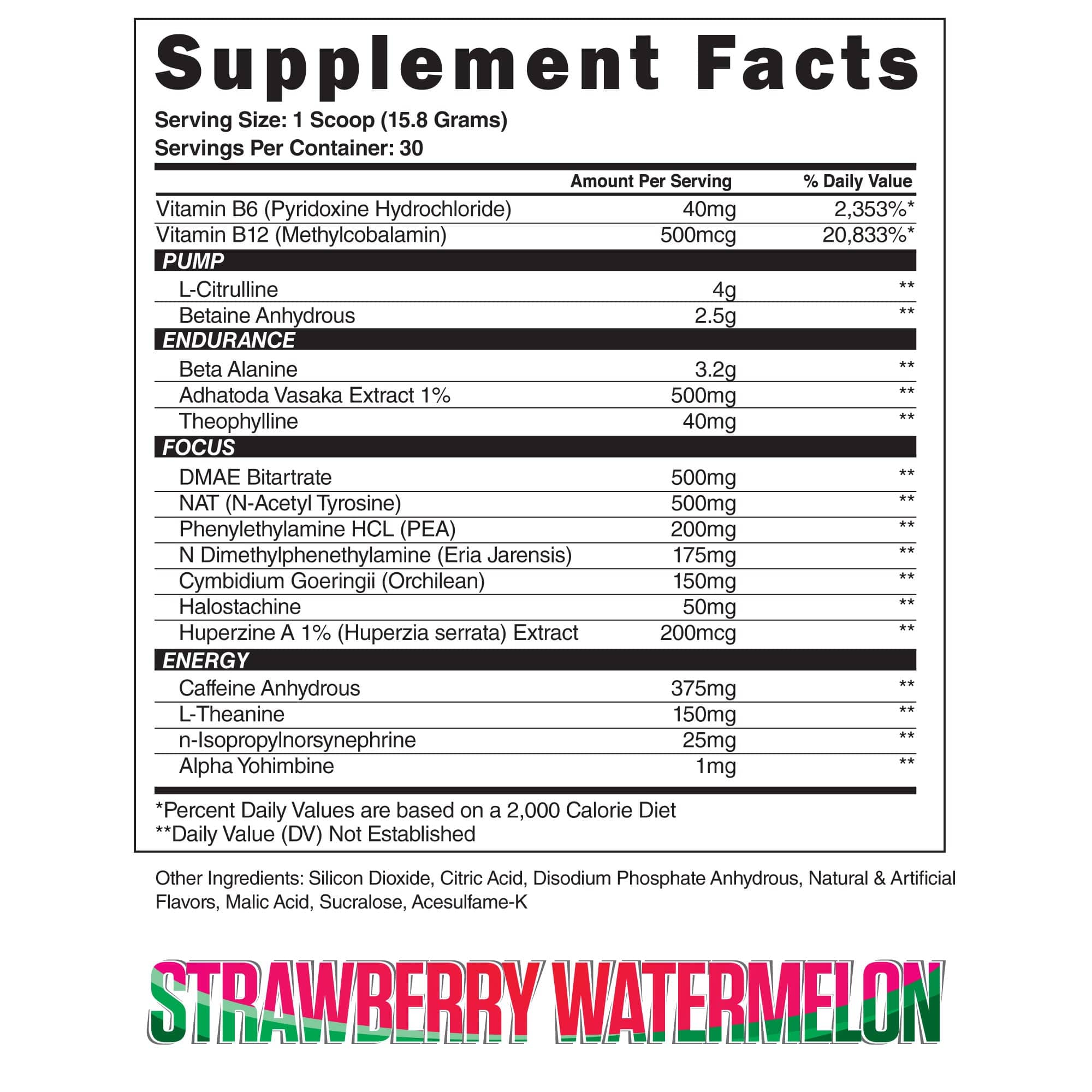 The Steel Supplements Supplement CHARGED-AF