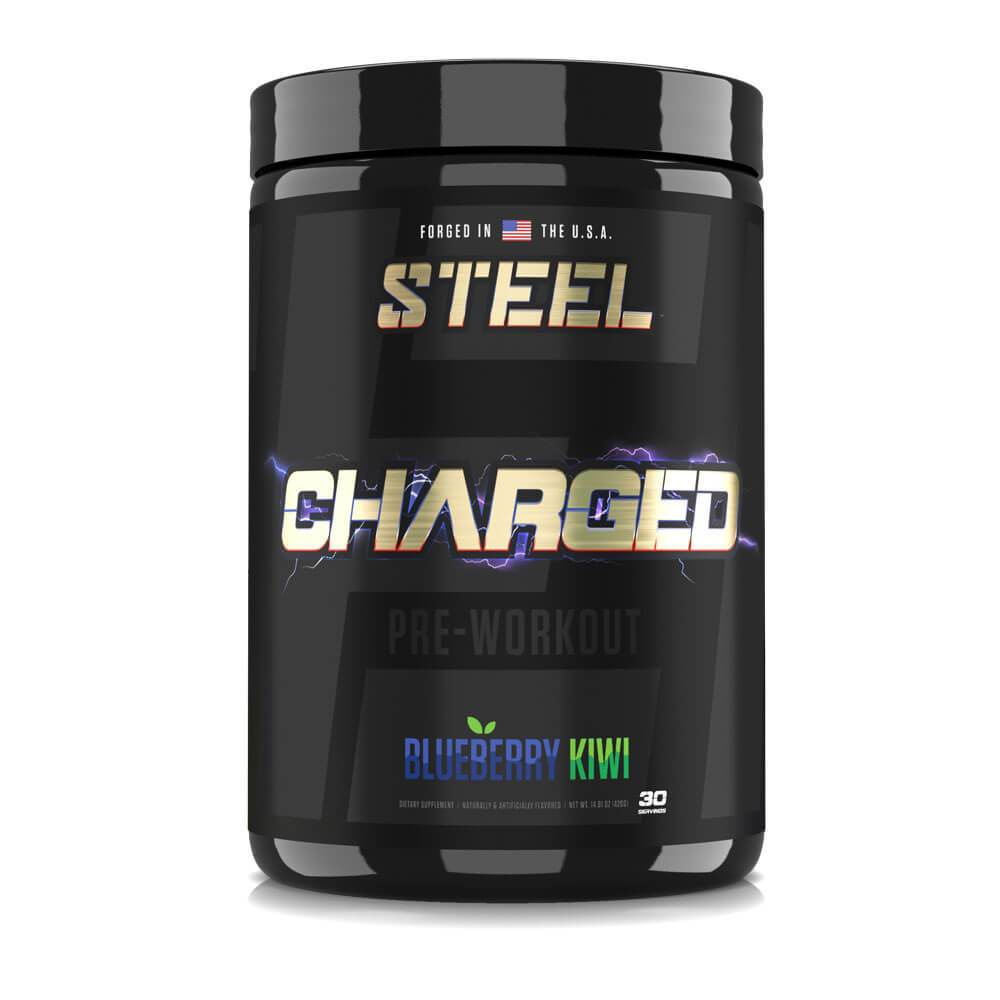 The Steel Supplements Supplement Blueberry Kiwi CHARGED-AF