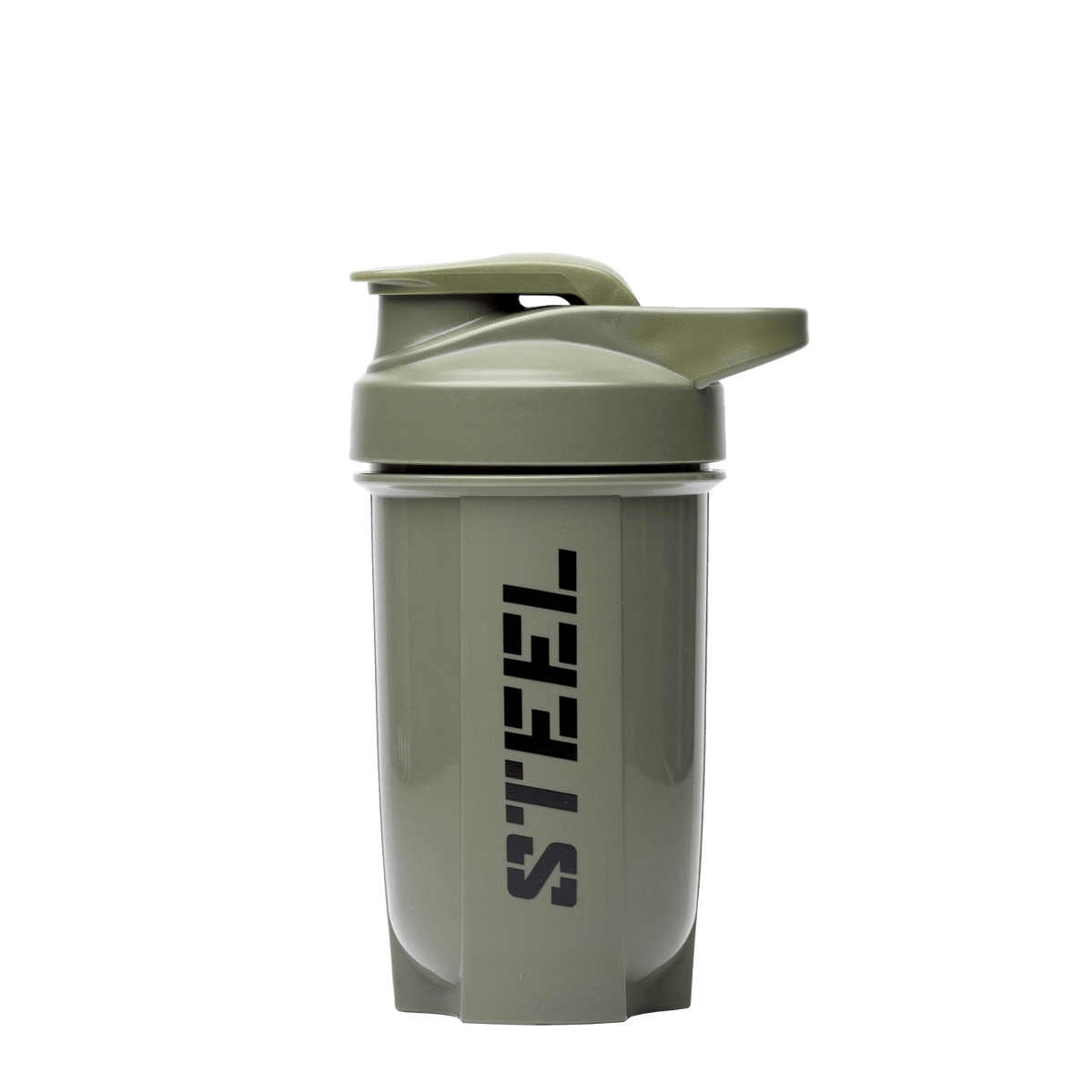 The Steel Supplements Accessories Army Green Colored STEEL SHAKER