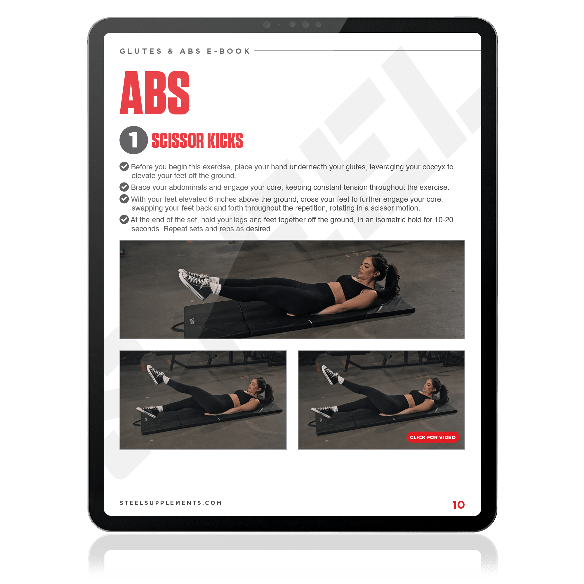 Glutes & Abs Steel Supplements