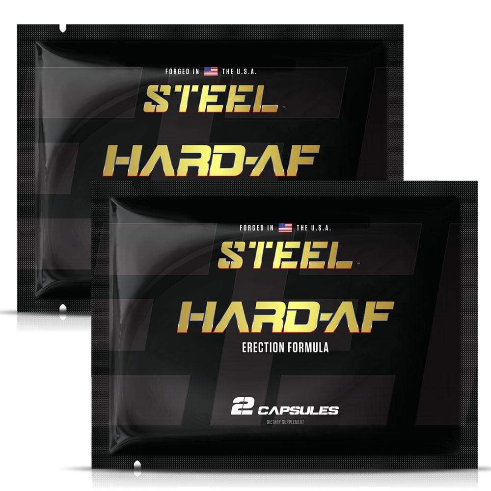 The Steel Supplements Sample 2 Servings Hard-AF Sample Packets