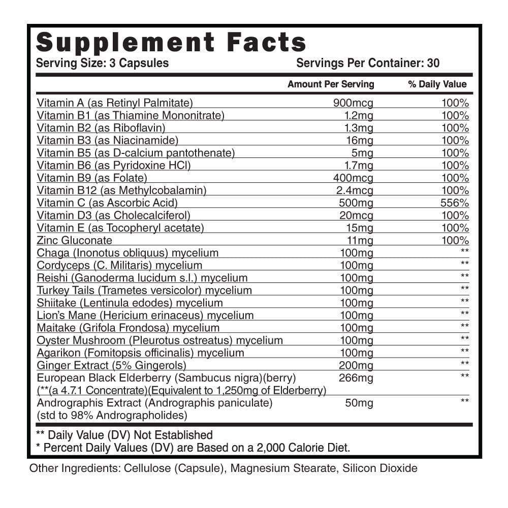 Steel Supplements Supplement Immune+AF